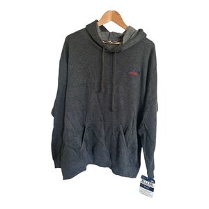 Vintage B.U.M Gray Men's Hoodie NWT Large